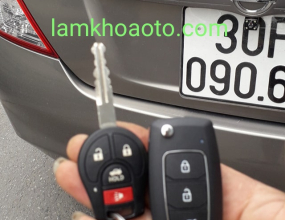 Cài đặt chìa khóa xe Nissan