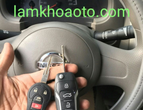 Làm khoá xe Nissan Sunny 